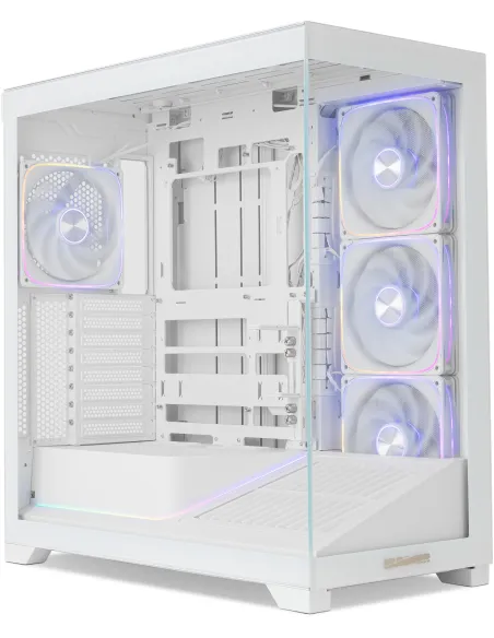 NOX Hummer BLADE Blanco Torre ATX ARGB Vidrio Templado
