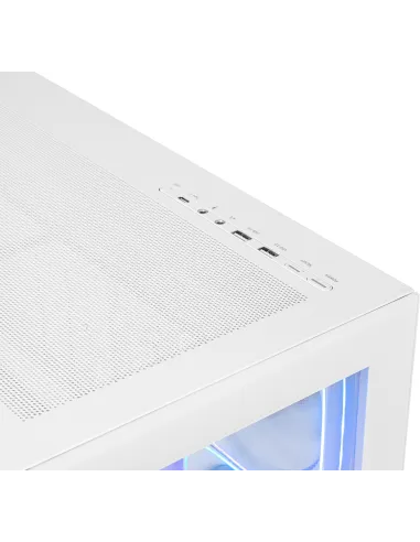 Torre Nox Hummer Blade Blanco con 5 ventiladores ARGB 140 mm