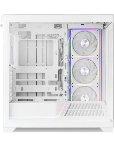 Torre Nox Hummer Blade Blanco con 5 ventiladores ARGB 140 mm
