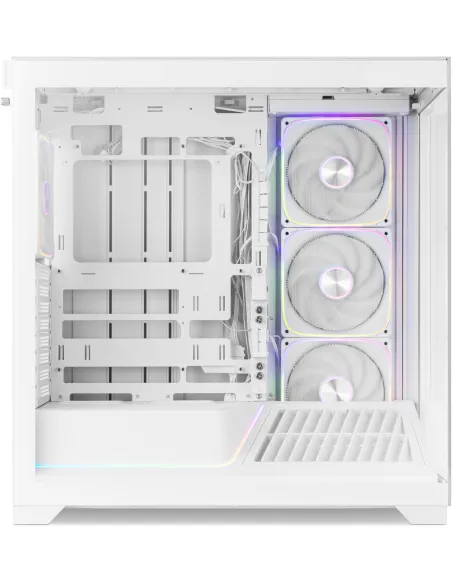Torre Nox Hummer Blade Blanco con 5 ventiladores ARGB 140 mm