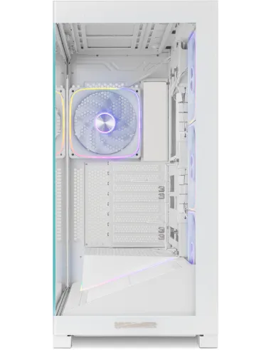 Torre Nox Hummer Blade Blanco con 5 ventiladores ARGB 140 mm