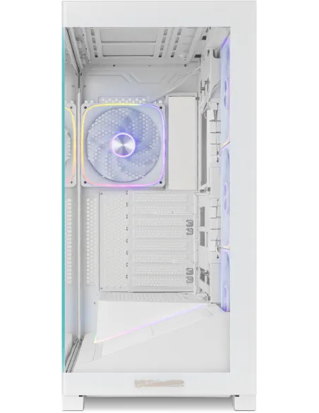Torre Nox Hummer Blade Blanco con 5 ventiladores ARGB 140 mm