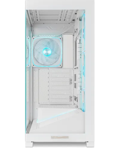 Torre Nox Hummer Blade Blanco con 5 ventiladores ARGB 140 mm