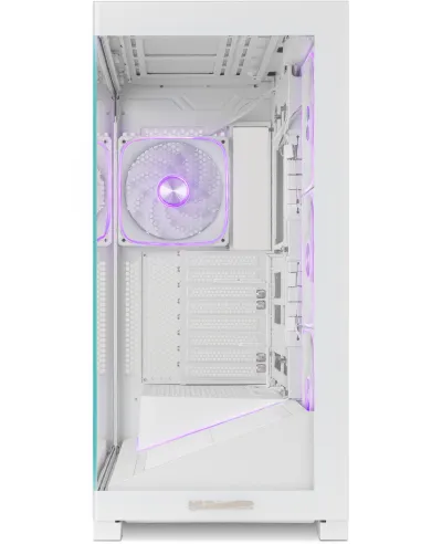 Torre Nox Hummer Blade Blanco con 5 ventiladores ARGB 140 mm