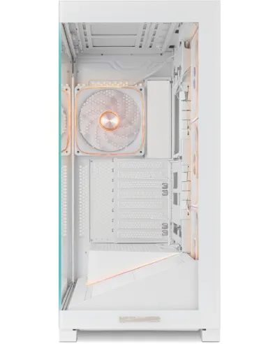 Torre Nox Hummer Blade Blanco con 5 ventiladores ARGB 140 mm