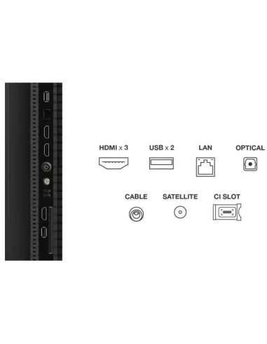 TCL 50T69C Pantalla QLED 50" 4K: Google TV, HDR y eARC HDMI