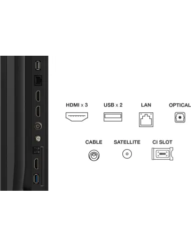 TCL 85T69C TV 85" QLED UHD 4K Smart TV DVB-T2