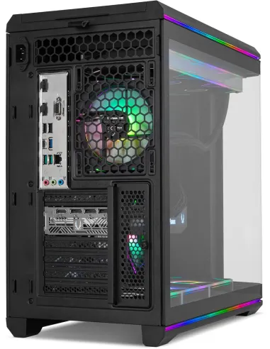 Caja Semitorre ATX Nox Hummer Anvil aRGB Negra