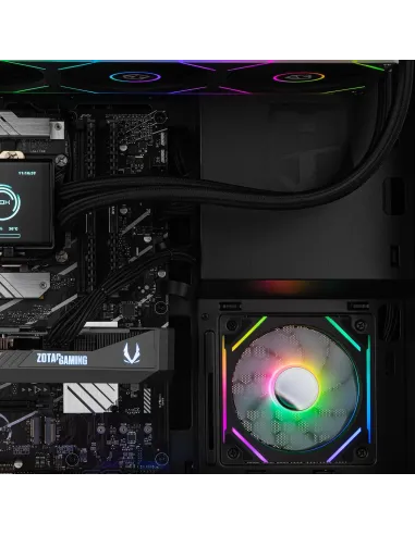 Caja Semitorre ATX Nox Hummer Anvil aRGB Negra