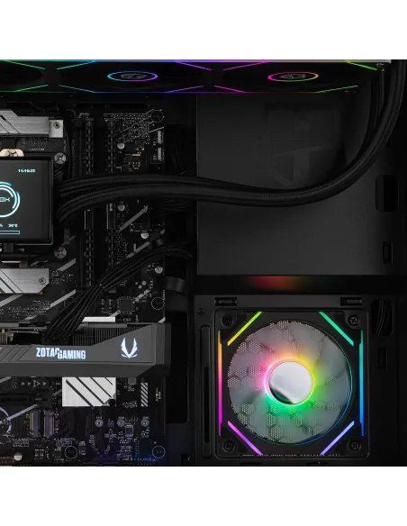 Caja Semitorre ATX Nox Hummer Anvil aRGB Negra