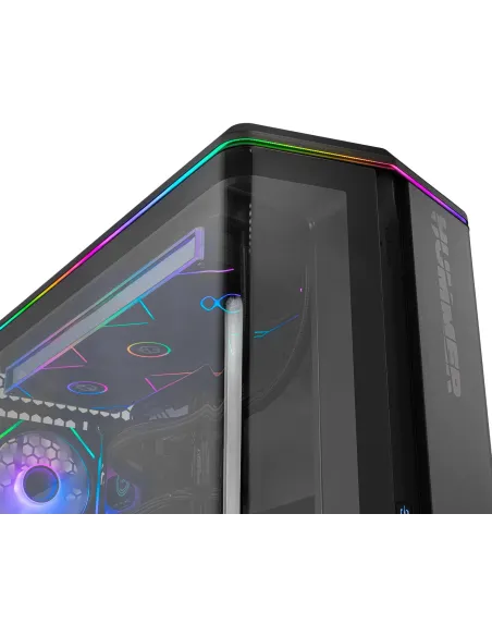 Caja Semitorre ATX Nox Hummer Anvil aRGB Negra