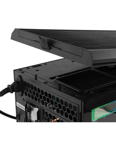 Caja Semitorre ATX Nox Hummer Anvil aRGB Negra