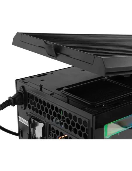 Caja Semitorre ATX Nox Hummer Anvil aRGB Negra