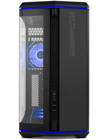 Caja Semitorre ATX Nox Hummer Anvil aRGB Negra