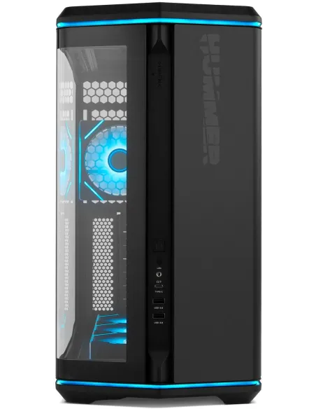 Caja Semitorre ATX Nox Hummer Anvil aRGB Negra
