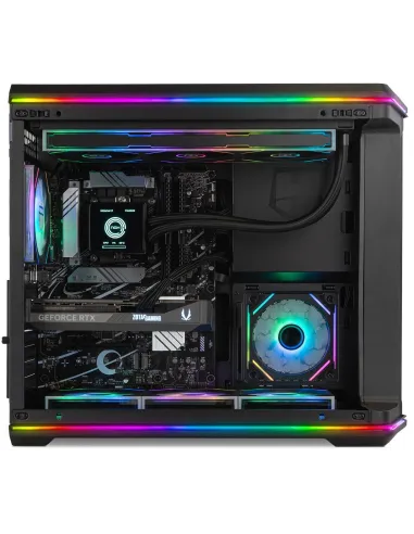 Caja Semitorre ATX Nox Hummer Anvil aRGB Negra