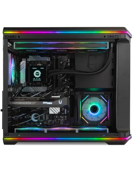 Caja Semitorre ATX Nox Hummer Anvil aRGB Negra
