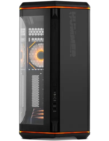 Caja Semitorre ATX Nox Hummer Anvil aRGB Negra