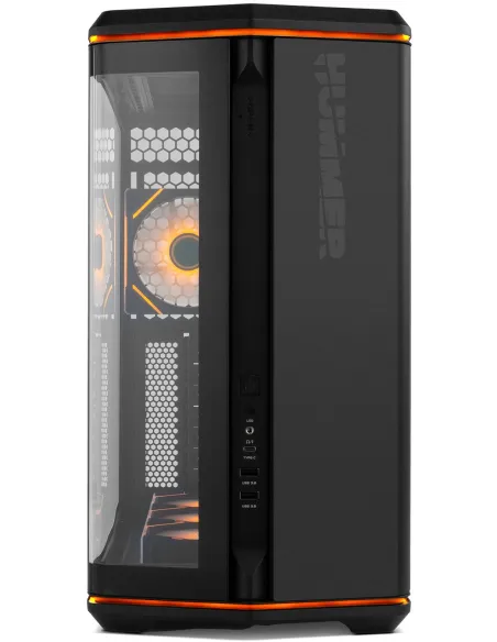 Caja Semitorre ATX Nox Hummer Anvil aRGB Negra