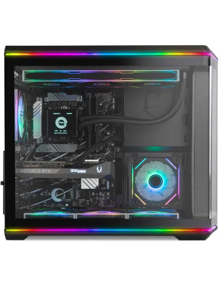 Caja Semitorre ATX Nox Hummer Anvil aRGB Negra