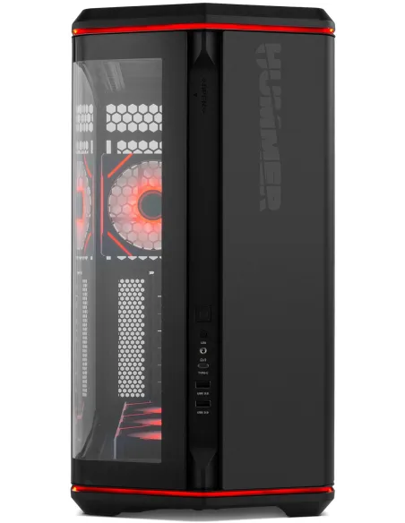 Caja Semitorre ATX Nox Hummer Anvil aRGB Negra