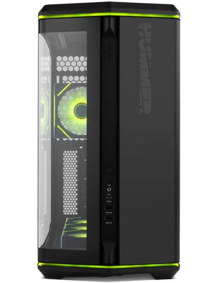 Caja Semitorre ATX Nox Hummer Anvil aRGB Negra