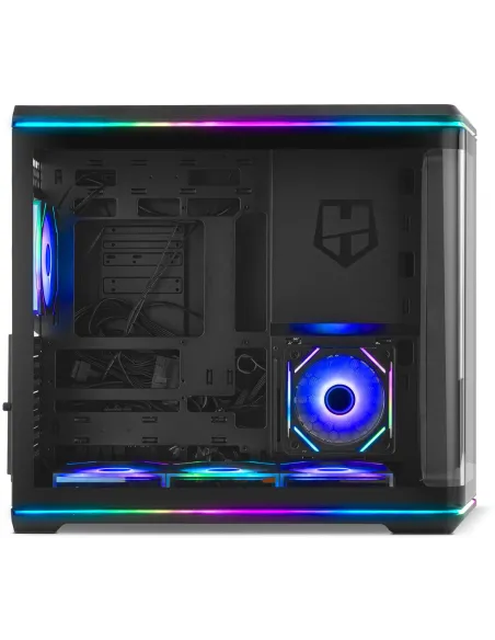 Caja Semitorre ATX Nox Hummer Anvil aRGB Negra
