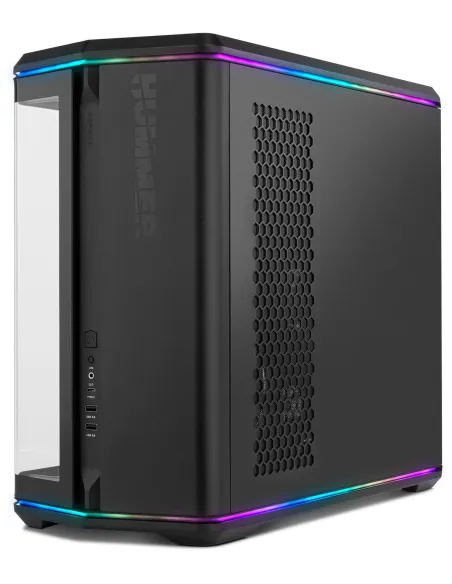 Caja Semitorre ATX Nox Hummer Anvil aRGB Negra