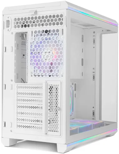 Caja Semitorre ATX Nox Hummer Anvil aRGB Blanca