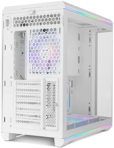 Caja Semitorre ATX Nox Hummer Anvil aRGB Blanca