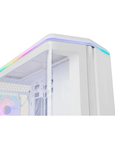 Caja Semitorre ATX Nox Hummer Anvil aRGB Blanca