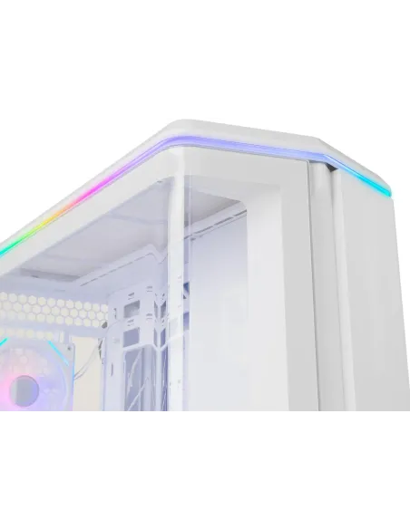 Caja Semitorre ATX Nox Hummer Anvil aRGB Blanca