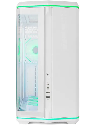 Caja Semitorre ATX Nox Hummer Anvil aRGB Blanca