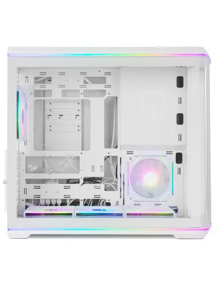 Caja Semitorre ATX Nox Hummer Anvil aRGB Blanca