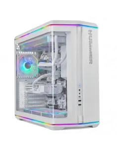 Nox Hummer Anvil aRGB Blanca Semitorre ATX Cristal Templado Curvo-ICACMM0362