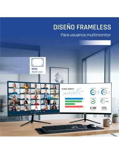 iggual IGG320921: monitor IPS 23,8" 120 Hz Full HD