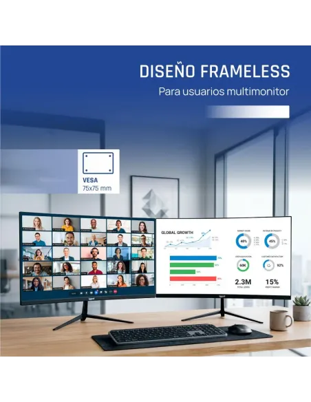 iggual IGG320921: monitor IPS 23,8" 120 Hz Full HD
