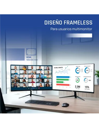 Monitor iggual IGG320914  27" IPS Full HD 120Hz con VGA y DP