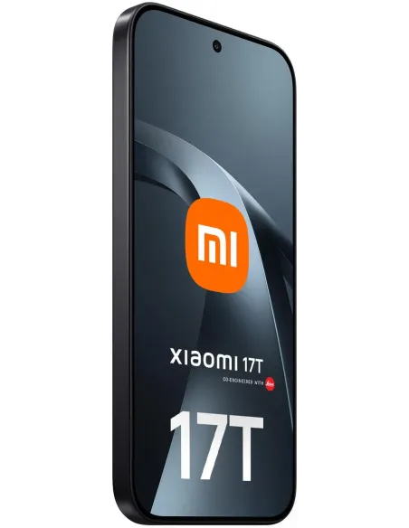 Smartphone Xiaomi 17T 5G 12GB 512GB Negro pantalla OLED IP68