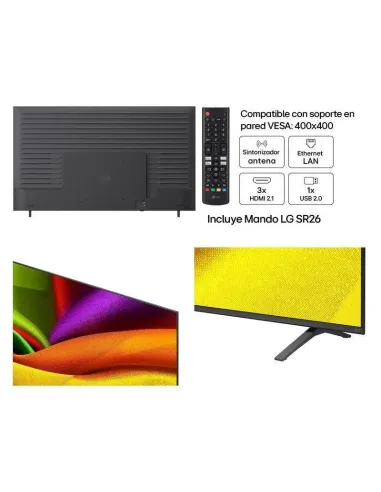 LG 85NU850B6LA TV 85" NanoCell 4K webOS 26 eARC HDR