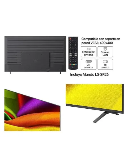 LG 85NU850B6LA TV 85" NanoCell 4K webOS 26 eARC HDR