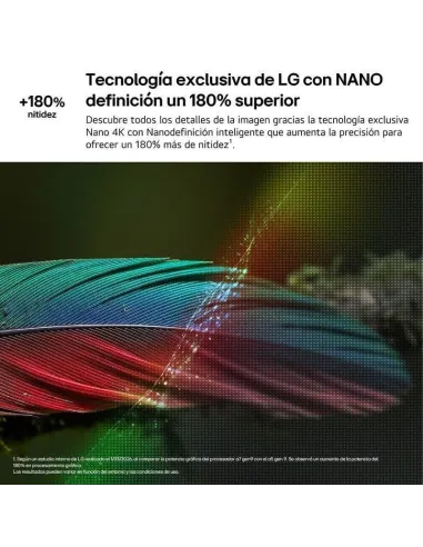 LG 85NU850B6LA TV 85" NanoCell 4K webOS 26 eARC HDR