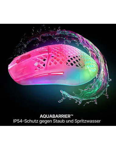 SteelSeries Aerox 3 Wireless Gen 2 Magenta Haze de solo 68 g