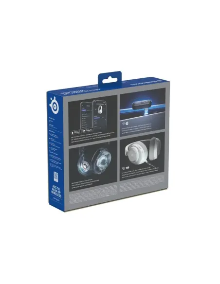 Auriculares Inalámbricos SteelSeries Arctis Nova 3P Blancos