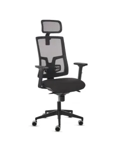 Fellowes Eleganza Negra Silla Ergonómica de Oficina-AGAMPA0670