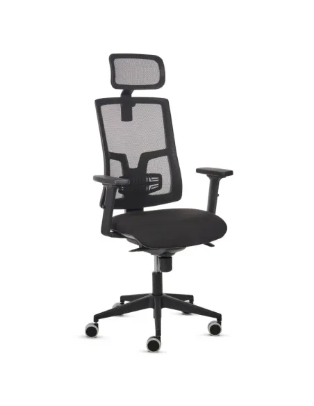 Fellowes Eleganza Negra Silla Ergonómica de Oficina