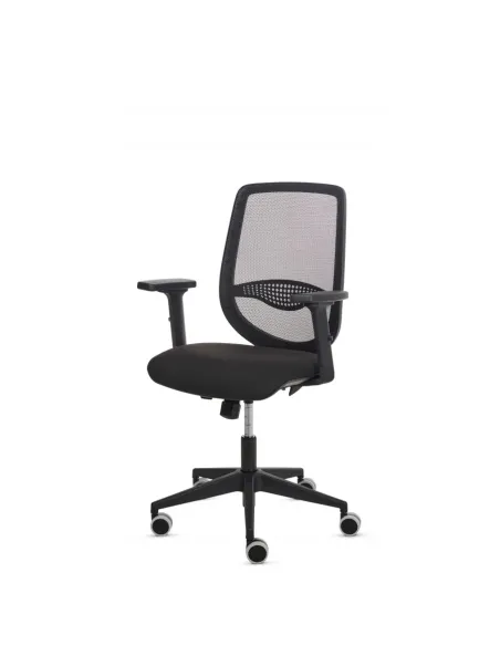 Fellowes Fluenza Negra silla ergonómica para oficina