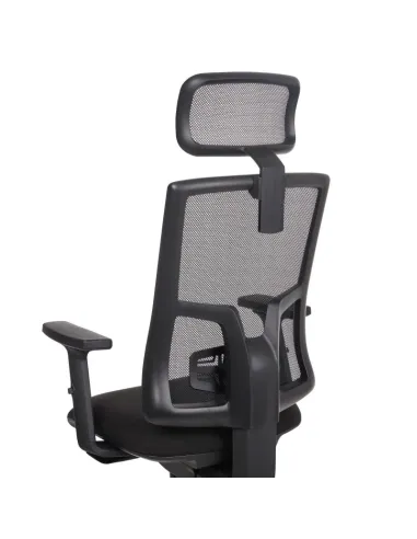 Silla Ergonómica de Oficina Fellowes Eleganza Plus Negra