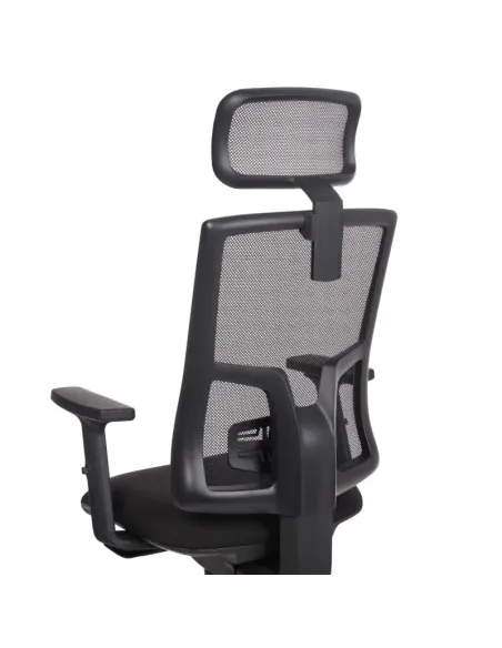 Silla Ergonómica de Oficina Fellowes Eleganza Plus Negra