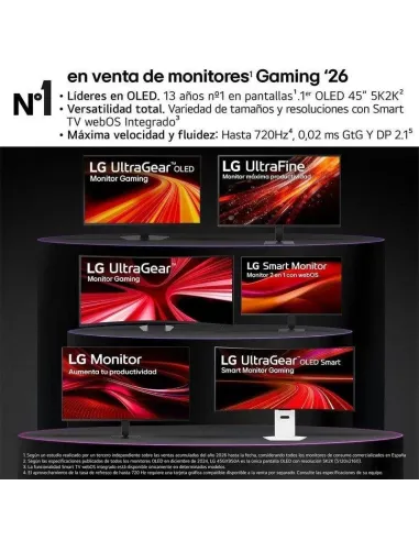 Monitor LG UltraGear 32G620B-B pantalla QHD 200Hz IPS 31,5"